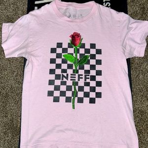 NEFF pink t-shirt